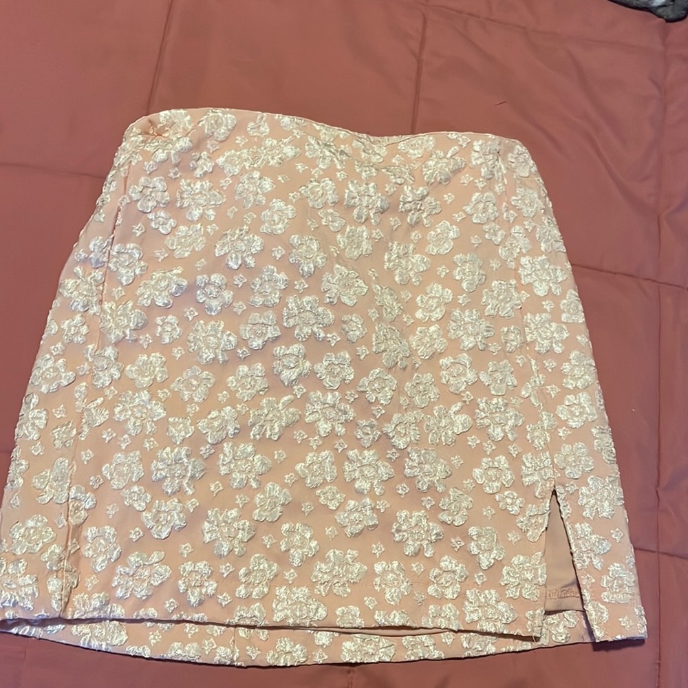 Floral Pink Skirt from Target. Size 6.